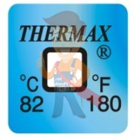 Термоиндикаторная наклейка Hallcrest GO/NO GO, 43°С - Термоиндикаторная наклейка Thermax Single