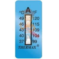 Термоиндикаторная наклейка Thermax Strip 6 - Термополоска самоклеющаяся Thermax 5