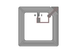 Самоклеющаяся HF RFID метка, 50х50 мм ICODE SLIX, ISO 15693