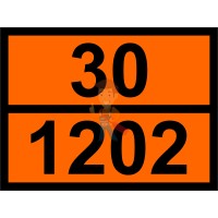 Знак АК 200*400 мм - Знак ООН 30/1202
