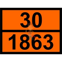 Знак опасности АК 206 - Знак ООН 30/1863