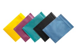 Упаковочные цветные зип пакеты Forceberg HOME & DIY с замком zip-lock 6х7 см, 5 цветов, 100 шт