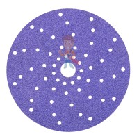 Круг матирующий  Trizact™, Р1000, 150 мм. - Круг абразивный c мультипылеотводом Purple+, 80+, Cubitron™ Hookit™ 737U, 150 мм