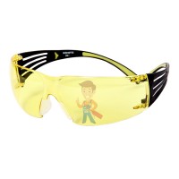 Открытые защитные очки из поликарбоната, желтые, с покрытием Scotchgard™ - Очки открытые защитные SecureFit™ 403, цвет лин - желтый, с покрытием AS/AF против царапин и запотевания
