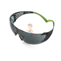 Очки защитные открытые 3М™ SecureFit с покрытием против царапин и запотевания, серые - Очки открытые защитные SecureFit™ 402, цвет линз - серый, с покрытием AS/AF против царапин и запотевания