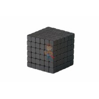 Forceberg Cube - куб из магнитных шариков 6 мм, белый, 216 элементов - Forceberg TetraCube - куб из магнитных кубиков 6 мм, черный, 216 элементов 