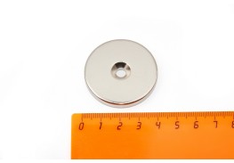 Просмотренные товары - Неодимовый магнит диск 40х5 мм с зенковкой 5/10 мм
