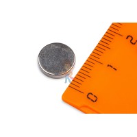 Неодимовый магнит диск 12х3 мм - Неодимовый магнит диск 10х2 мм