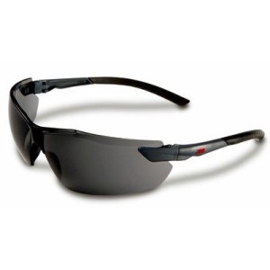 Открытые защитные очки, серые, с покрытием AS/AF против царапин и запотевания