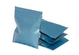 Упаковочные цветные зип пакеты Forceberg HOME & DIY с замком zip-lock 6х7 см, синий, 50 шт