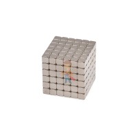 Поющие магниты цикады Forceberg, 25 мм - Forceberg TetraCube - куб из магнитных кубиков 5 мм, стальной, 216 элементов 