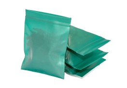 Упаковочные цветные зип пакеты Forceberg HOME & DIY с замком zip-lock 6х7 см, зеленый, 50 шт